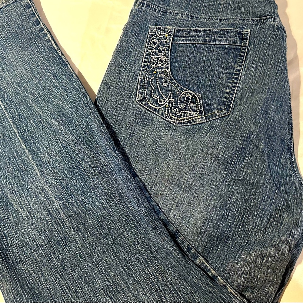 Blue Stonewashed Jeans